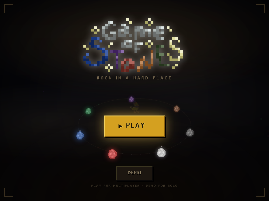 Game of Stones title screen